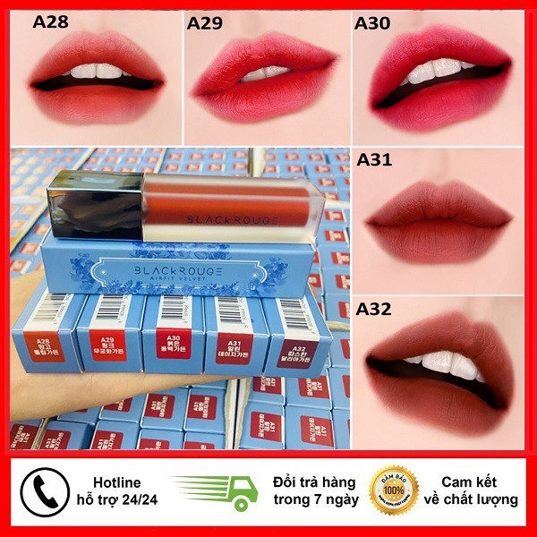 [ 𝑪𝒉𝒖𝒂̂̉𝒏 𝑪𝒉𝒊́𝒏𝒉 𝑯𝒂̃𝒏𝒈 ] Son Black Rouge ver 7 ⚡️ Son Cao Cấp Không Chì , ⚡️𝐌𝐢𝐞̂̃𝐧 𝐏𝐡𝐢́ 𝐒𝐡𝐢𝐩⚡️ | Thế Giới Skin Care