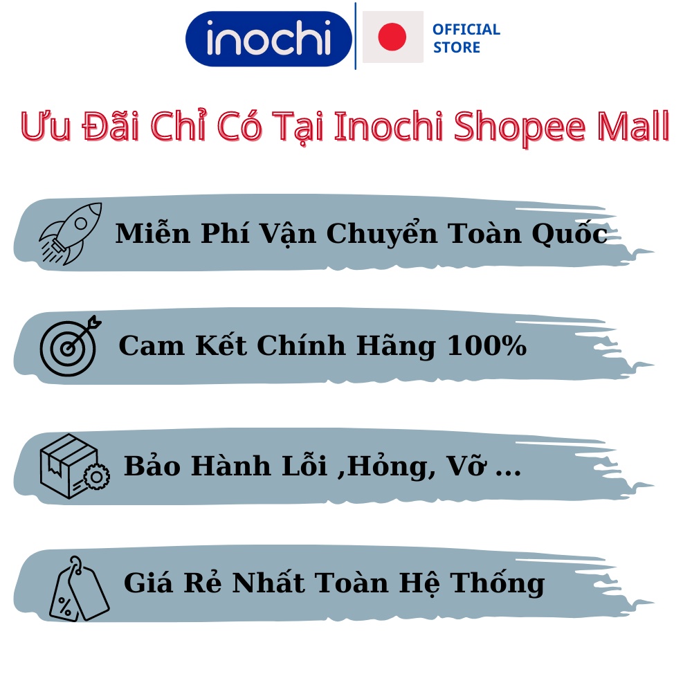 Cạo lưỡi Dụng cụ vệ sinh lưỡi Okina loại tròn cao cấp làm sạch loại bỏ hôi miệng inochi