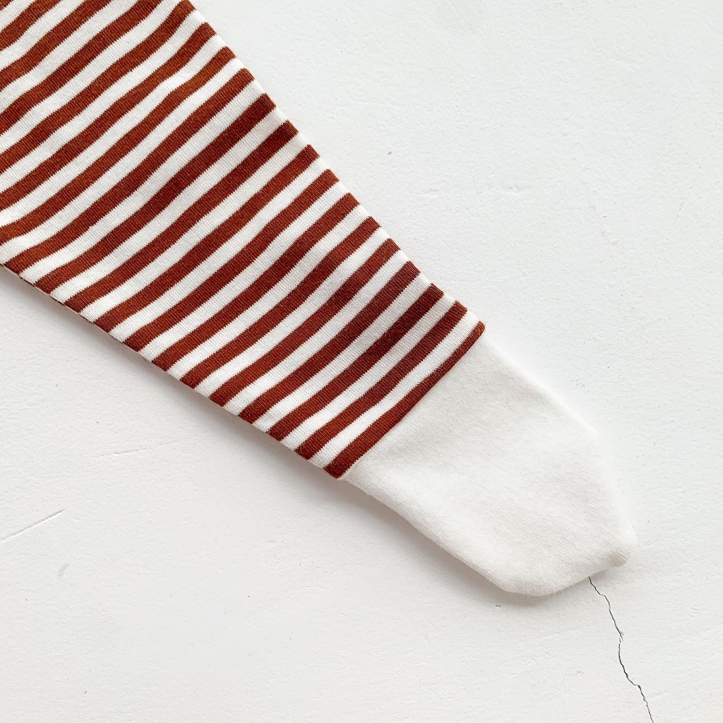 Quần vớ cotton họa tiết kẻ sọc xinh xắn đáng yêu dành cho trẻ sơ sinh
