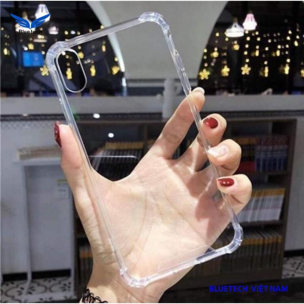 Ốp lưng trong suốt, Ốp iphone chống sốc bảo vệ an toàn cho iphone 6/7/8/Plus/11/12/13/14ProMax - Bluetech