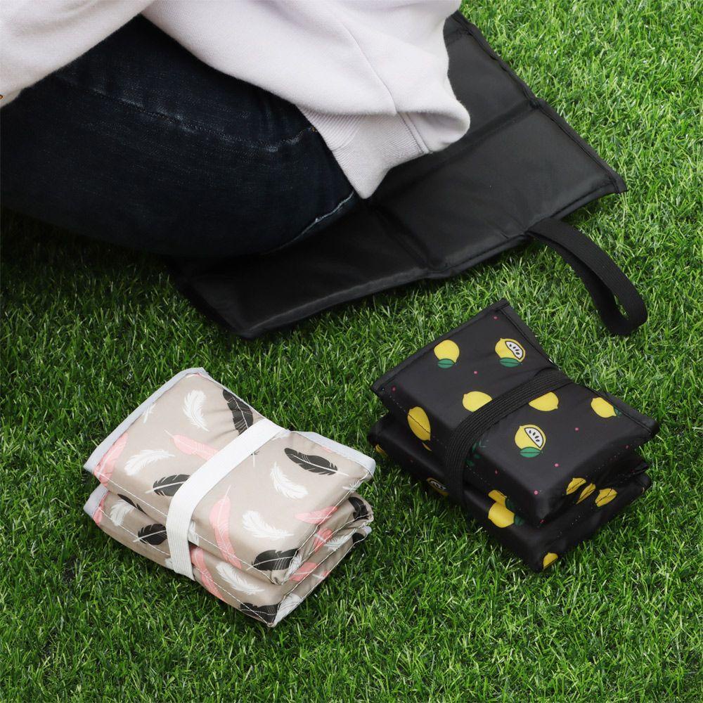 MYRONGVN Folding Camping Mat Durable Home Cushion Cloth Foam Sitting Pad