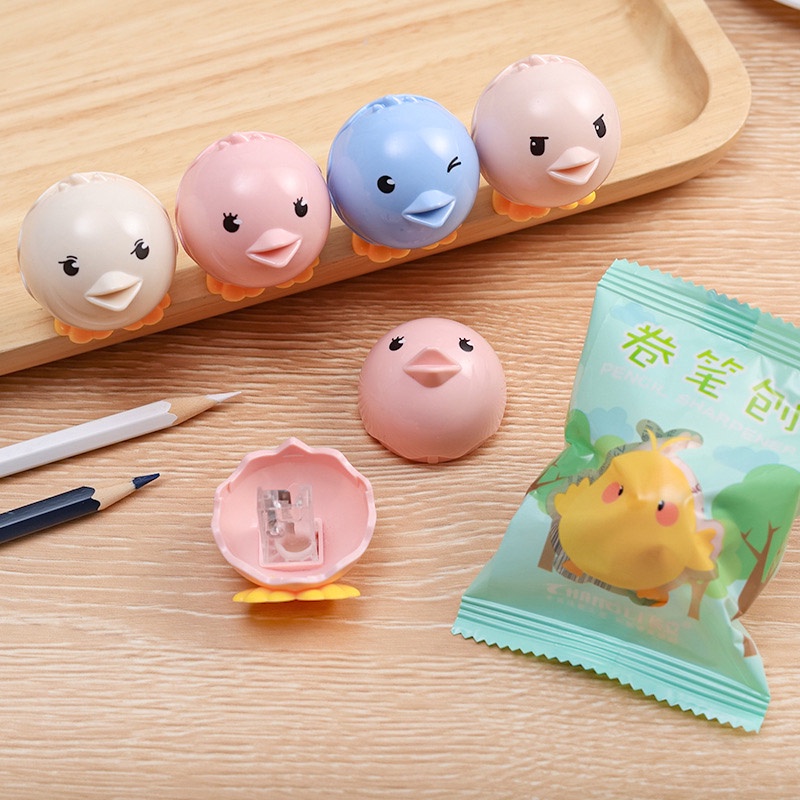 Dụng Cụ Gọt Bút Chì Hình Gà Hoạt Hình Dễ Thương