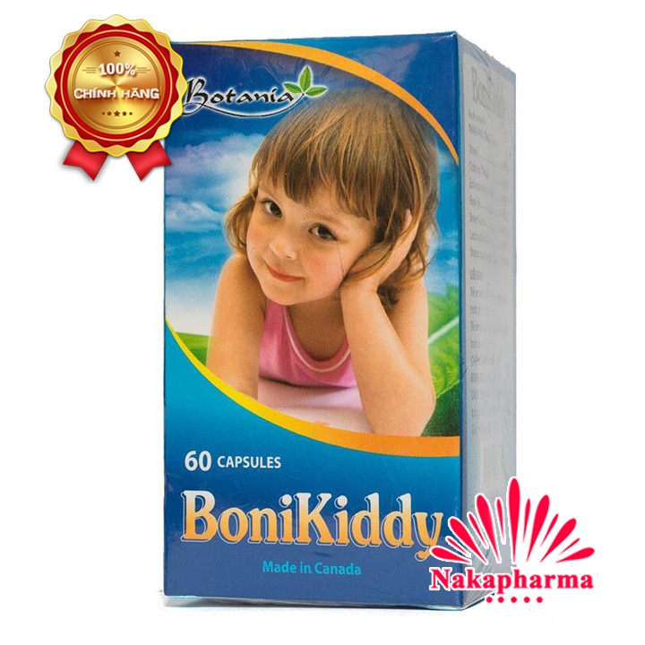 ✅ [TÍCH ĐIỂM] BoniKiddy 60v – Giúp trẻ ăn ngon, tăng sức đề kháng, miễn dịch cơ thể, ngừa bệnh hiệu quả Boni Kiddy