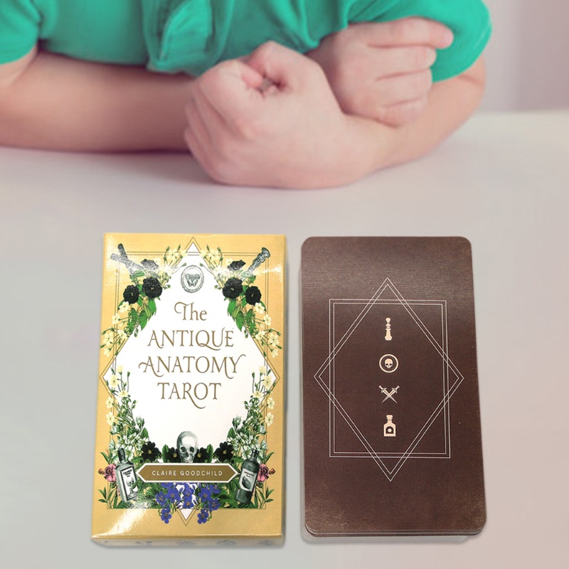 SUN The Antique Anatomy Tarot Divination Fate Full English for Oracle Cards 78-Card Deck Family Party Board Game