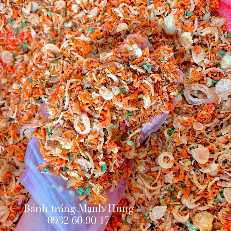 Hủ muối tép hành phi 180g Mạnh Hùng