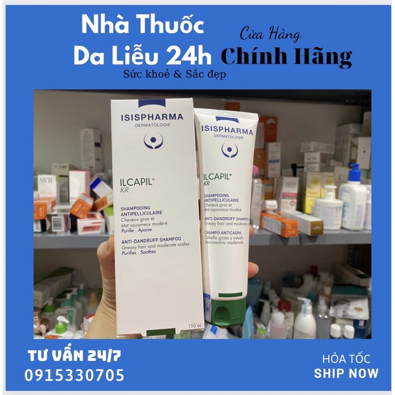Isis Pharma Ilcapil KR Shampoo dầu gội giảm gầu nhờn