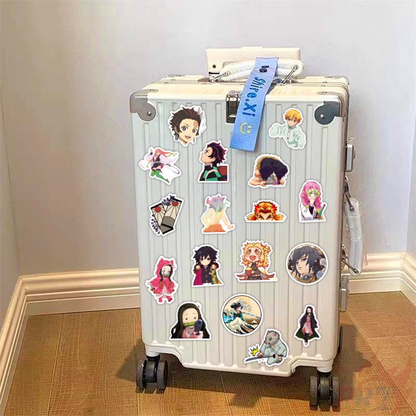 56 Cái / Bộ ☆ Hình Dán Demon Slayer ☆ Sticker Dán Tường Chống Thấm Nước Thời Trang