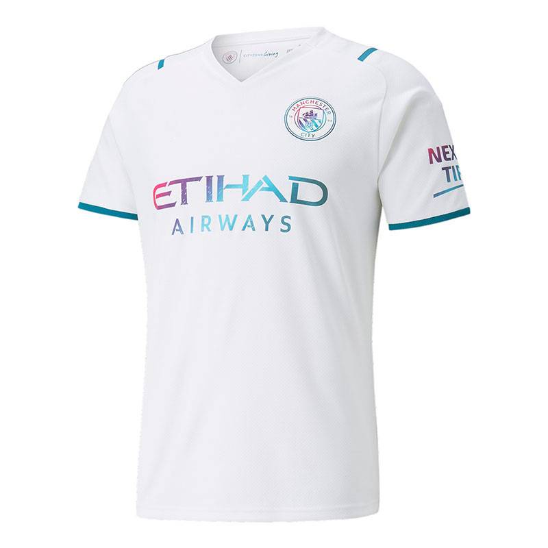 Áo thun Jersey bóng đá in hình Manchester City F.C cỡ lớn giản dị cao cấp