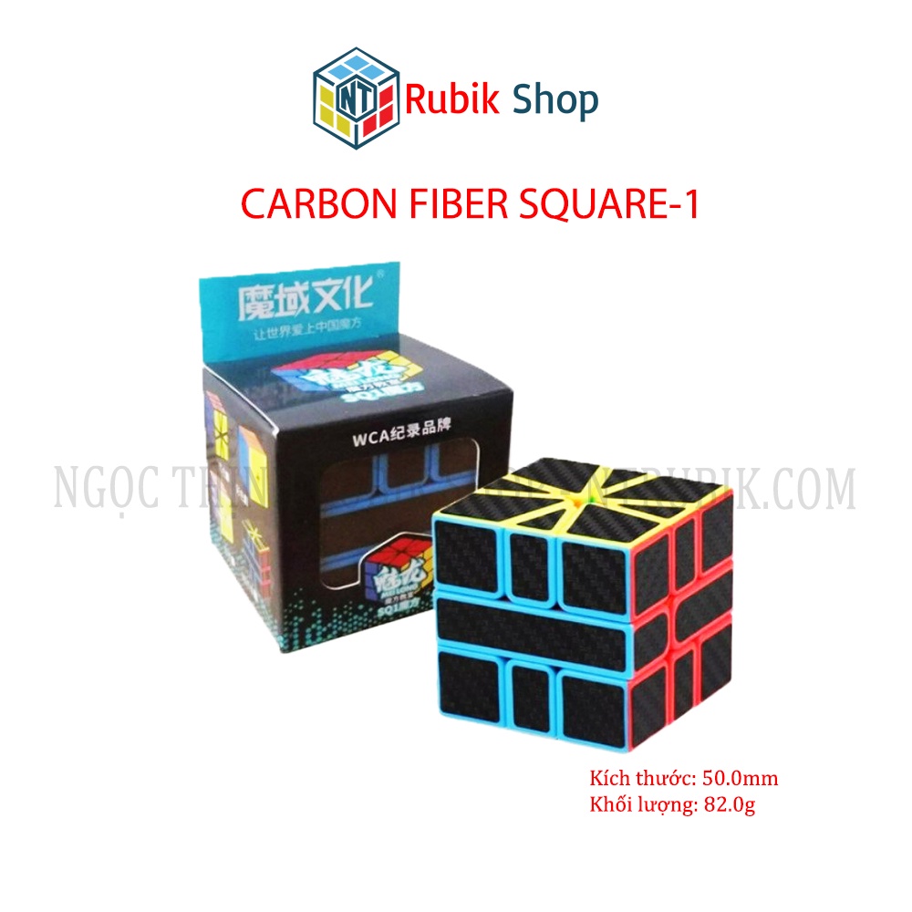 Rubik Carbon MoYu MeiLong  2x2, 3x3, 4x4, 5x5, Pyraminx, Megaminx, Skewb, Square-1, Tam giác 12 mặt.