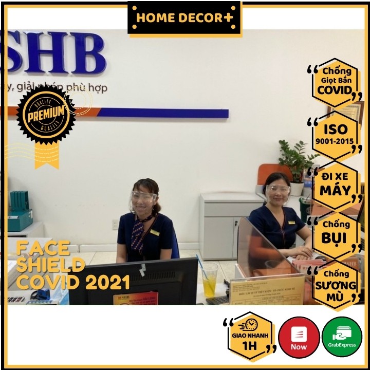 [Giao H.Tốc Nowship 30 phút] Mặt Nạ Chống Dịch Giọt Bắn 2021 Chống Bụi Trong Suốt Nhựa VN68 Kính Bảo Hộ Bảo Vệ Mắt | BigBuy360 - bigbuy360.vn