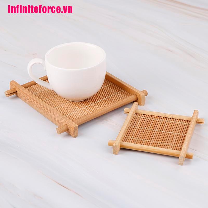Đế lót ly bằng tre trang trí cho bàn ăn