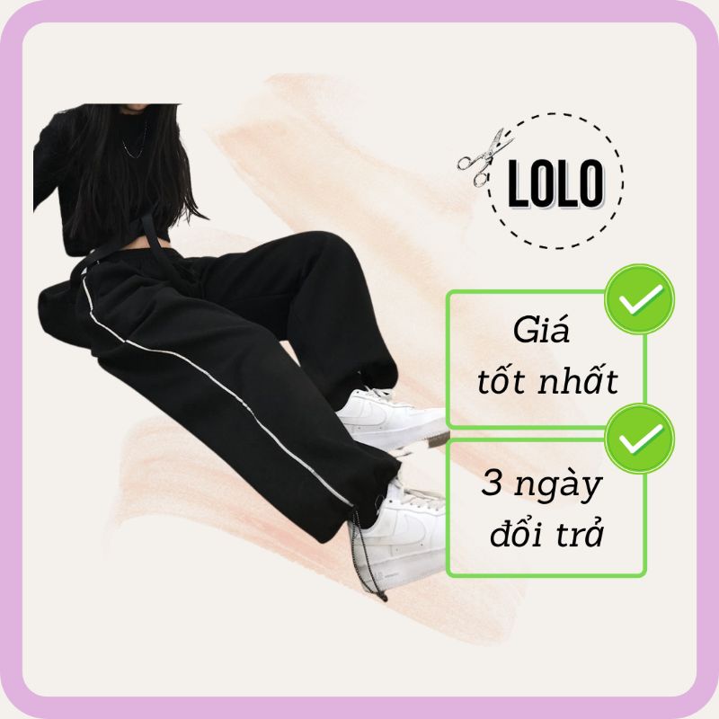 QUẦN JOGGER 1 SỌC CHẤT CÓ SIZE TO