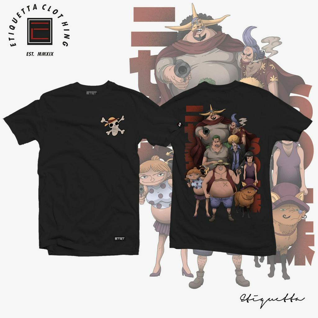 Áo Thun Tay Ngắn Giả Rơm Hóa Trang Nhân Vật Anime One Piece Phong Cách Harajuku Cho Nam Và Nữ