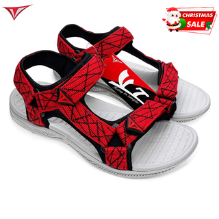 [Fullbox] Giày Sandal Thời Trang Nam Việt Thủy Quai Chéo Đỏ - VT05