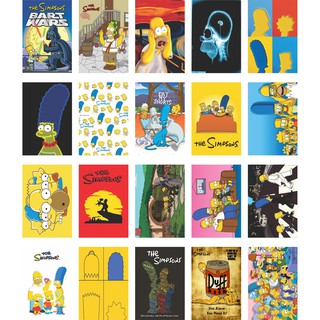 Tranh Treo Tường Hình Simpsons Độc Đáo Sáng Tạo
