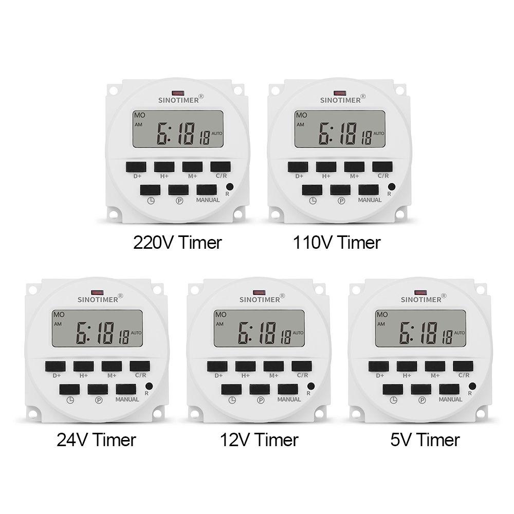 Công Tắc Hẹn Giờ Thông Minh AC 110V 120V 220V 230V