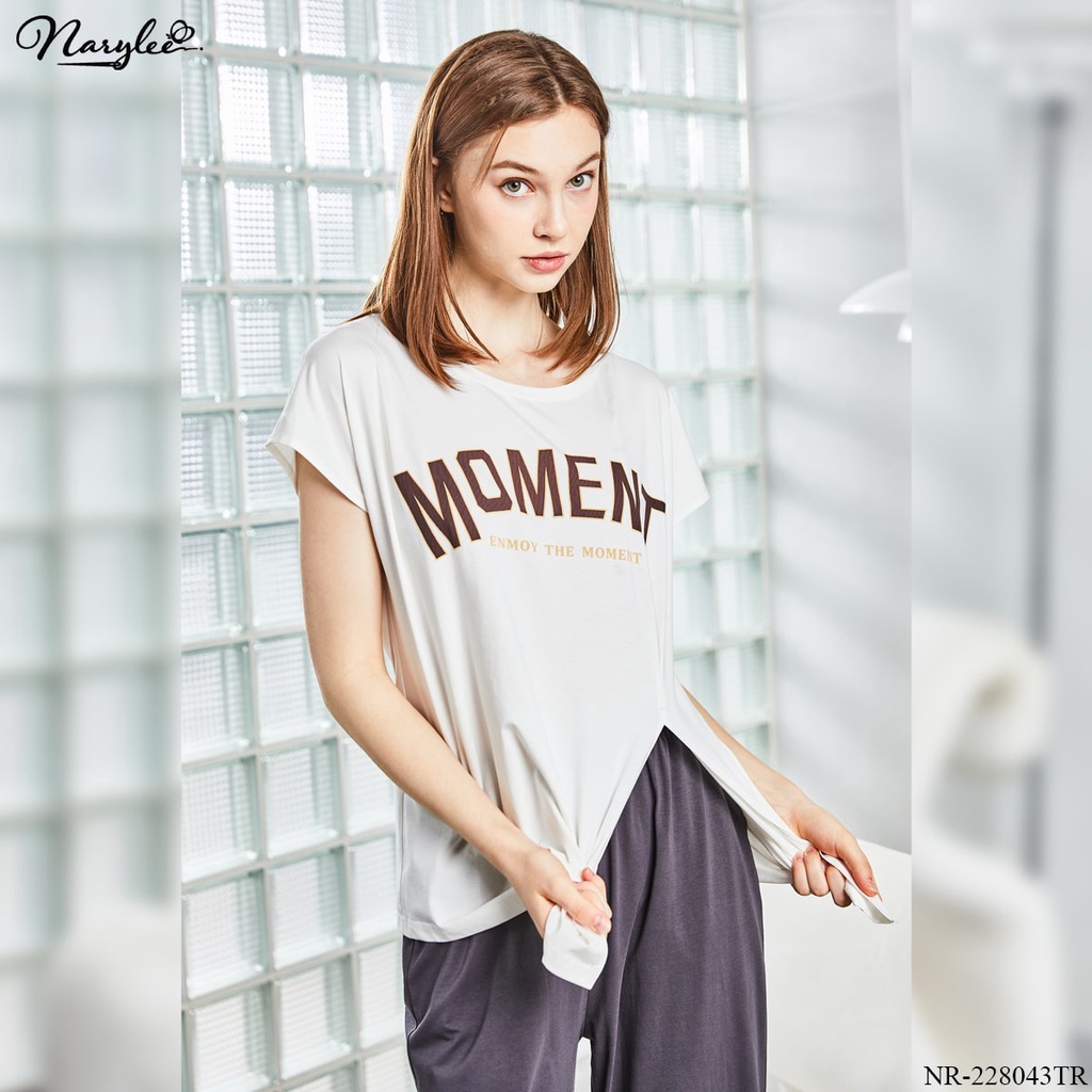 Đồ bộ mặc nhà nữ cao cấp Narylee áo cộc quần dài chất cotton nhập khẩu mềm mịn chống tia UV kháng khuẩn mã NR - 228043