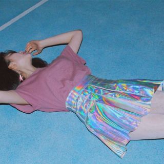 Chân váy halogram Ulzzang