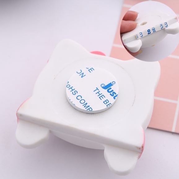 Miếng dán trang trí công tắc XIAODUOJIAJU 3d365 hình mèo kitty dễ thương