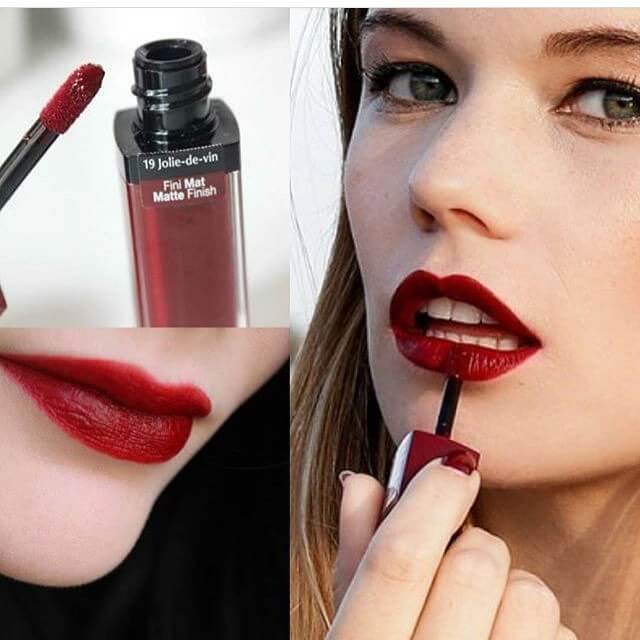 Son Bourjois màu 19 đỏ mận