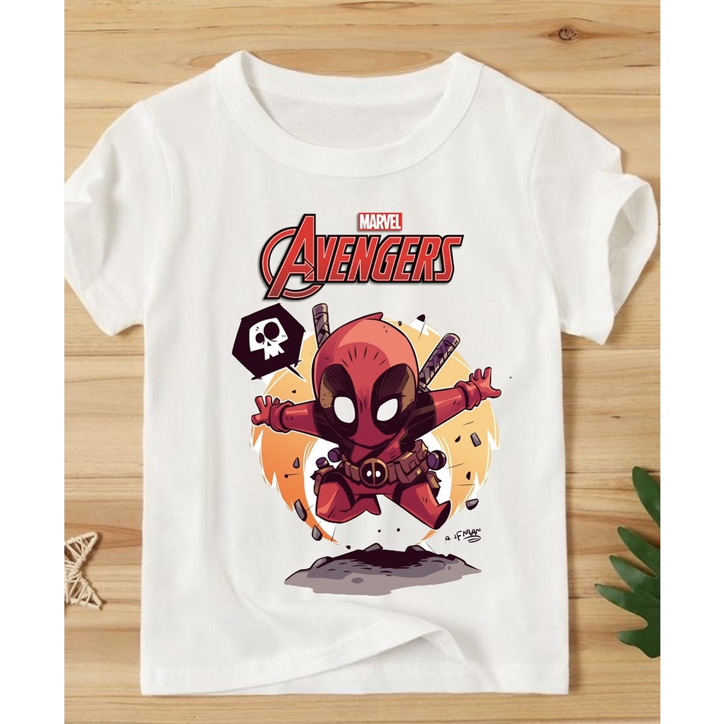 áo thun bé trai siêu anh hùng spider man dễ thương cotton thoải mái chất đẹp giá rẻ
