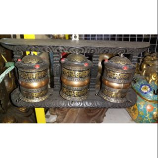 Kinh luân treo tường quay tay ba kinh luân