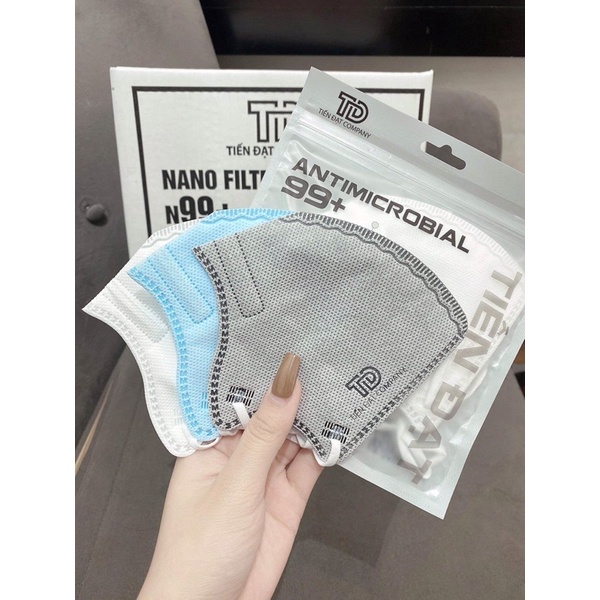 KHẨU TRANG 6D N99 CAO CẤP 5 LỚP