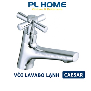 Vòi chậu rửa mặt Lavabo CAESAR B065C, sử dụng đường nước lạnh, đầu ren tiêu chuẩn 21