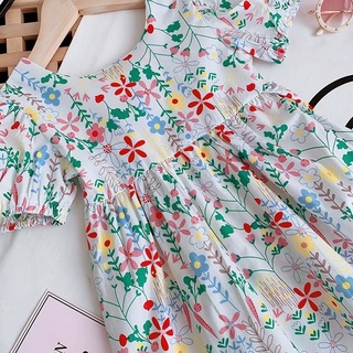 RG182_Rập giấy may váy hở lưng bé gái
