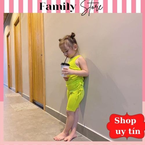 Bộ rút dây bé gái dễ thương. Familystore