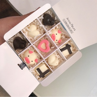 10 hộp chococa valentine 9 viên