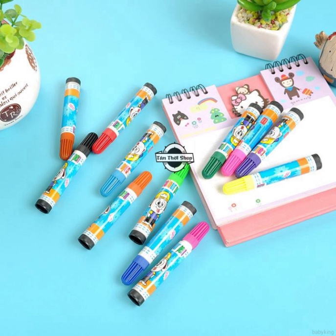 ⚡️𝐅𝐑𝐄𝐄 𝐒𝐇𝐈𝐏⚡️ Set 12 Bút thuốc nước Cho Bé Tập Vẽ x
