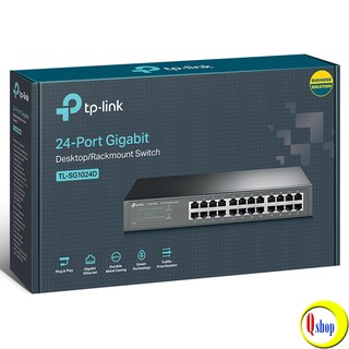 Bộ chia mạng 24 cổng gigabit tp-link tl-sg1024d vỏ thép - chính hãng