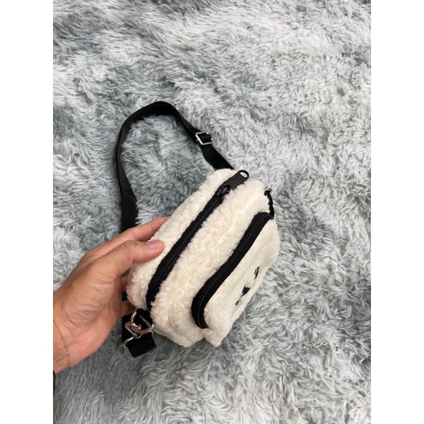 Túi Lông MLB FLEECE MINI CROSS BODY BAG full tagcode