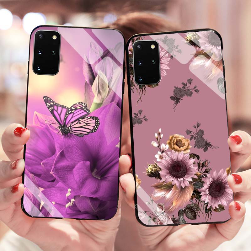 Ốp Samsung Galaxy S20 PLus, S20 Fe Lưng Kính Cường Lực Mới Nhất