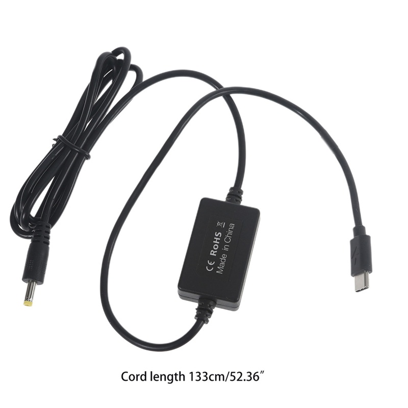 Dây Cáp Nguồn Điện USB C PD Sang 9V Cho Đồng Hồ Vạn Năng Đồ Chơi Điều Khiển Từ Xa