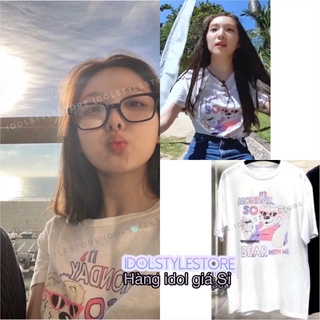 Áo thun gấu như Nayeon Twice và Irene RedVelvet