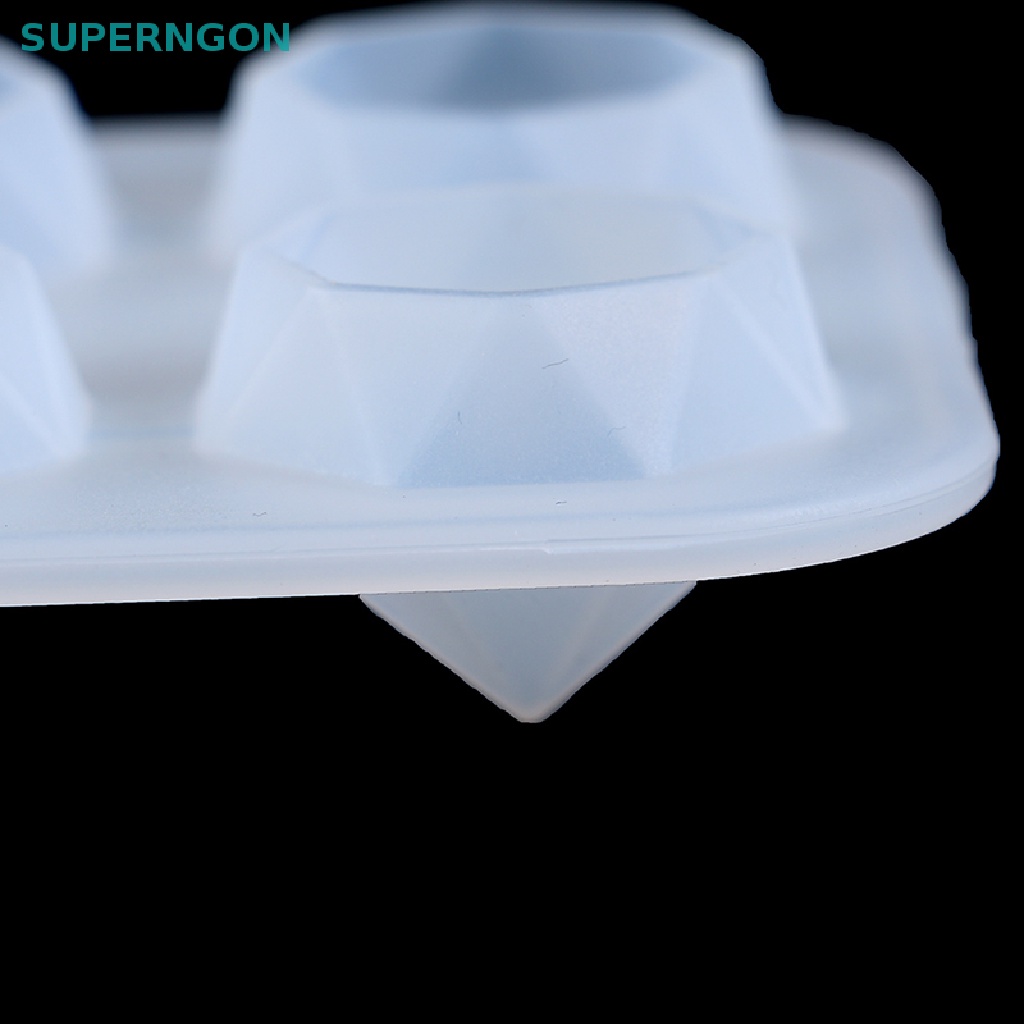Khuôn Silicone Hình Kim Cương Làm Trang Sức DIY