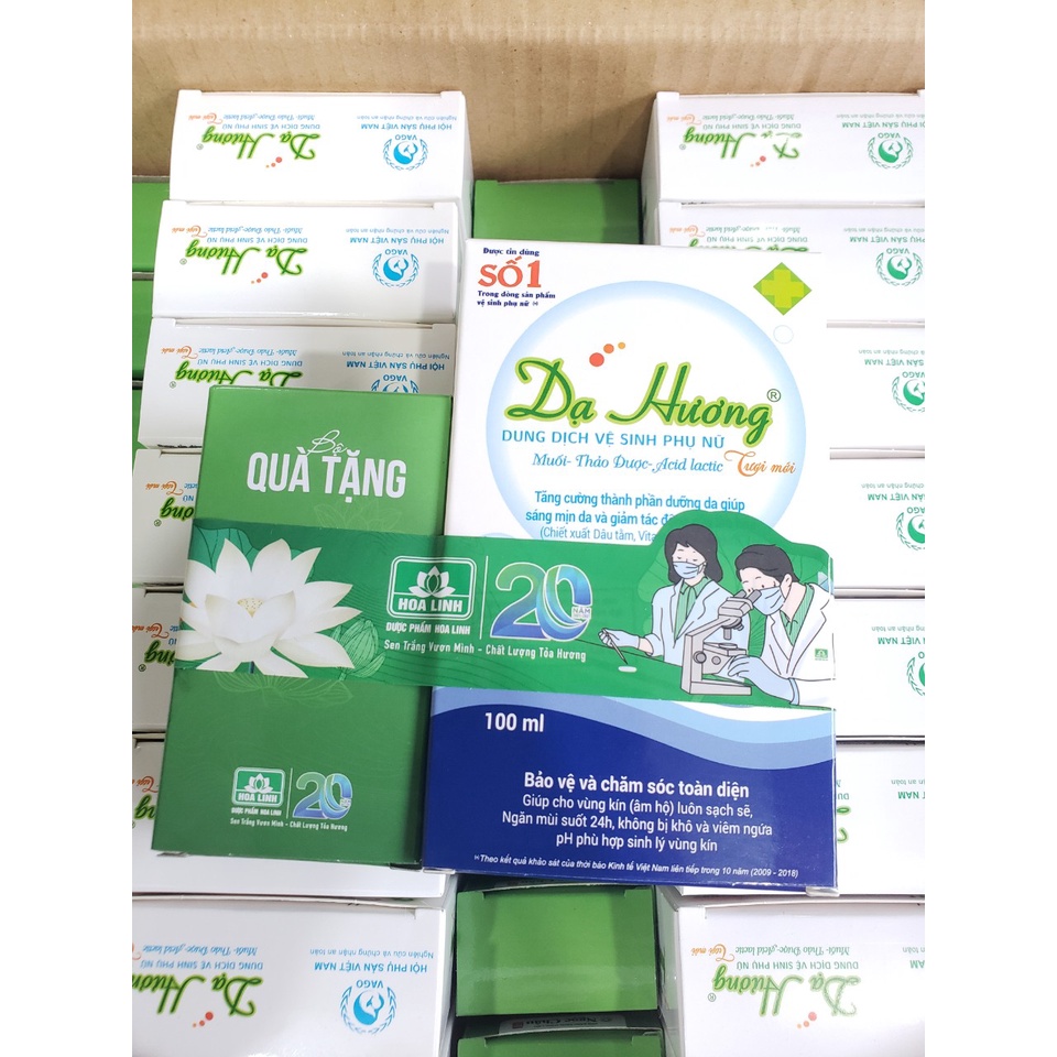 Dung dịch vệ sinh Phụ nữ Dạ Hương Hương Aloe 100ml