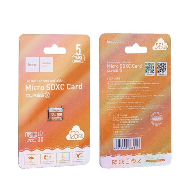 Thẻ nhớ Hoco 4/8/16GB micro sd, class 6, dung lượng thật, tương thích nhiều thiết bị | BigBuy360 - bigbuy360.vn