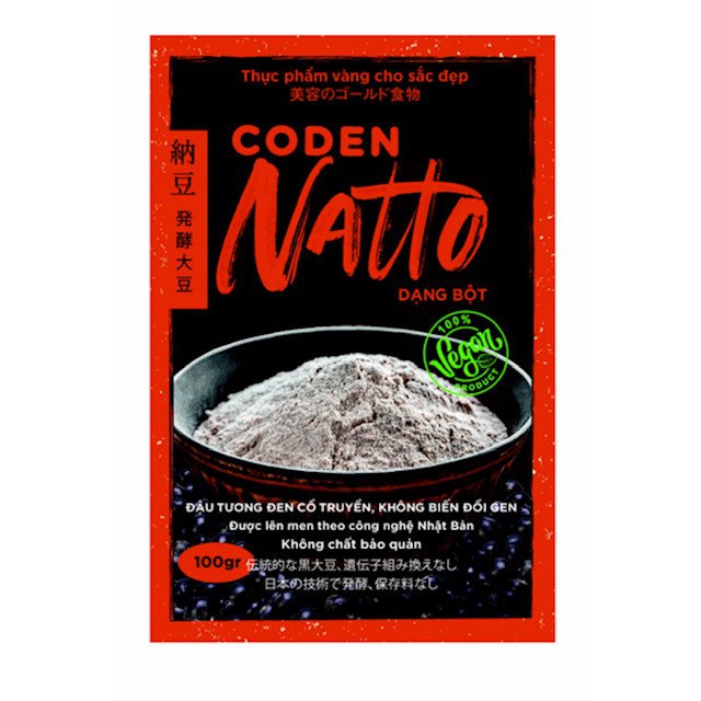 Natto đậu tương đen - dạng bột