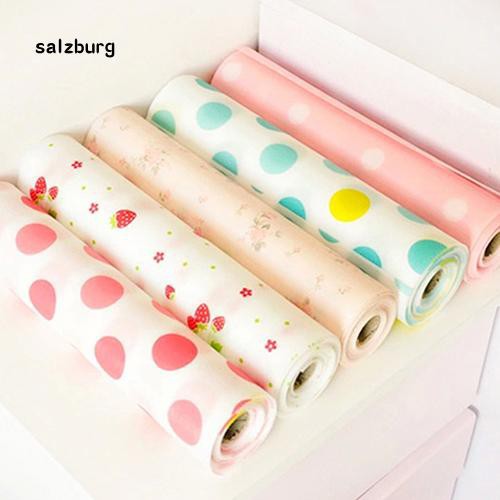 Thảm lót bàn và tủ in hoạ tiết trang nhã chất liệu PET kích thước 300cm x 30cm tiện dụng cho nhà bếp