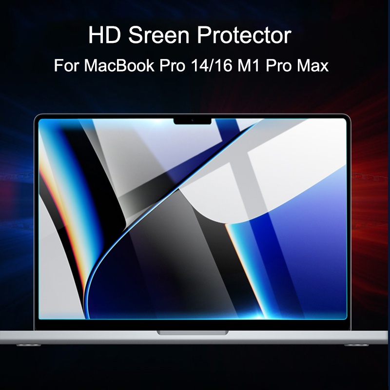 HD Bảo Vệ Màn Hình Cho MacBook Pro 14 16 inch M1 Max Pro A2442 A2485 2020 Air Pro M1 A2337 A2338 A2251 A2289