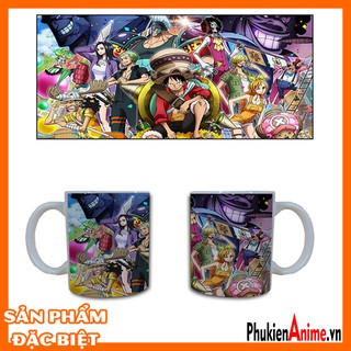 Shop anime hcm - ly/ cốc sứ in hình anime one piece mẫu 1