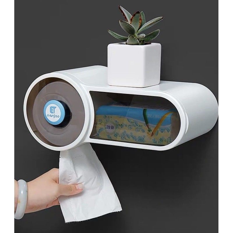 Hộp đựng đồ, hộp đựng giấy vệ sinh đa năng, chống thấm nước 5262