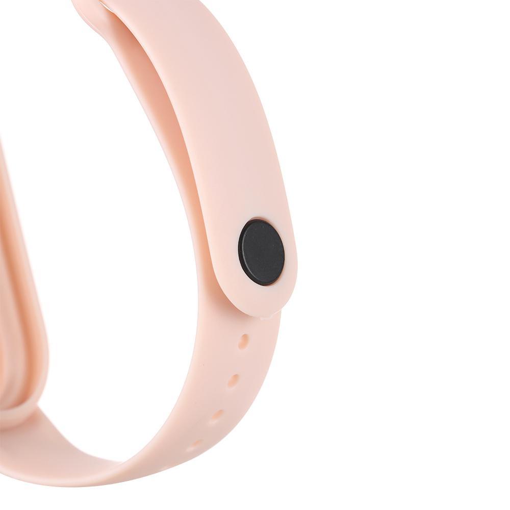 MYRONGVN Dây Đeo Tay Bằng Silicone Thoáng Khí Hình Tai Mèo Cho Xiaomi Mi Band 6 5 4 3