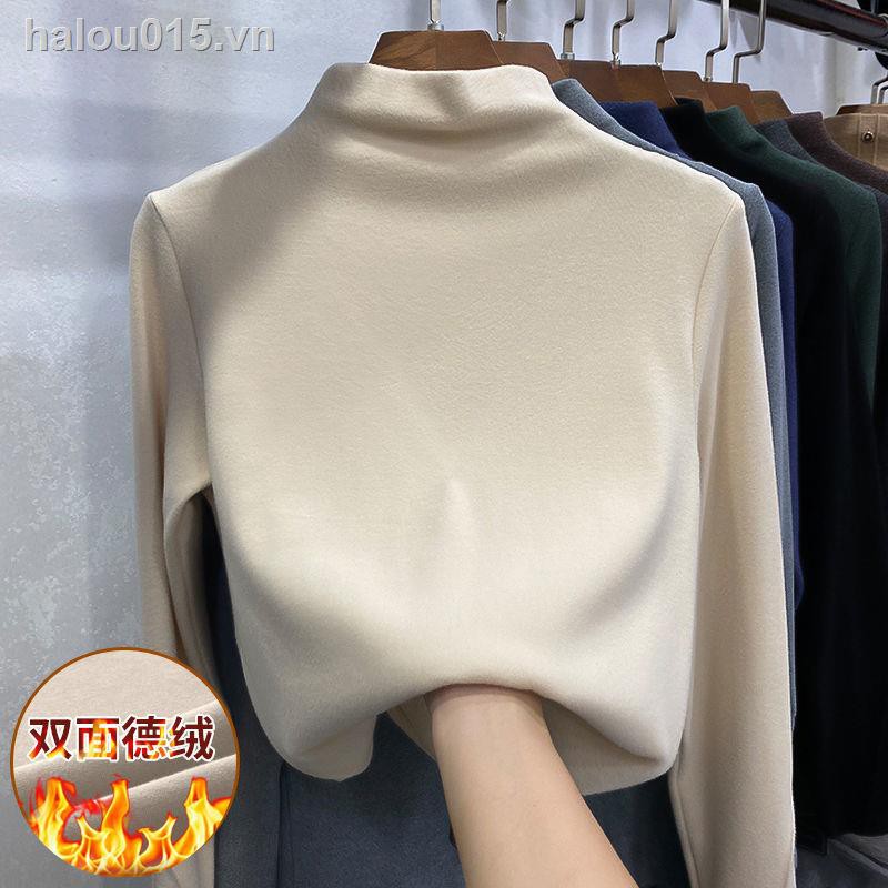 Áo Nỉ Nữ Dài Tay Cổ Tròn Thời Trang Hàn
