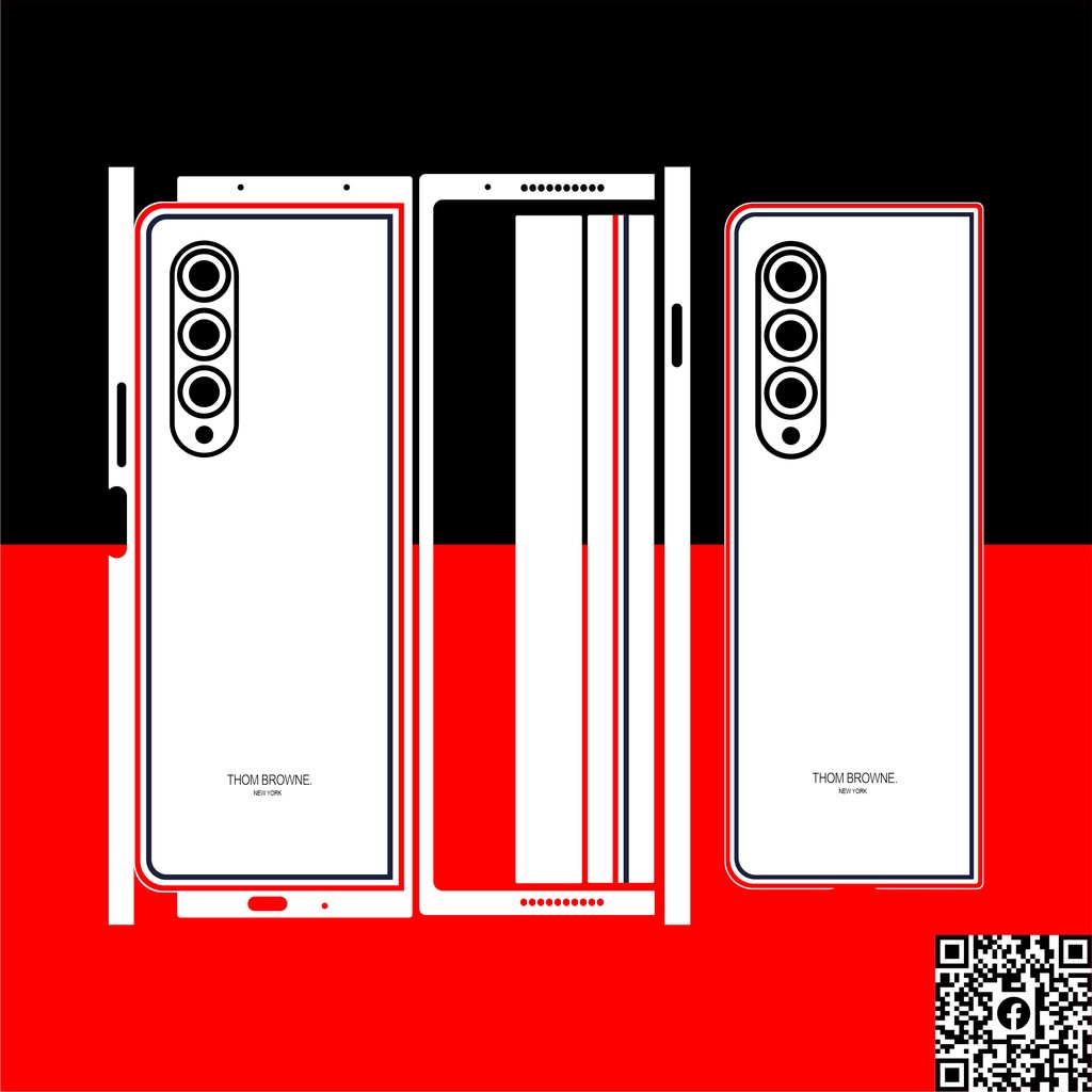 Dán Skin mặt sau lưng SamSung Z Fold 4/3/2 - FILM USA CHẤT LƯỢNG TỐT NHẤT