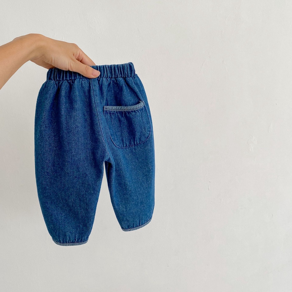 Quần Jeans Dài Thời Trang Cho Bé Trai Và Gái 2022