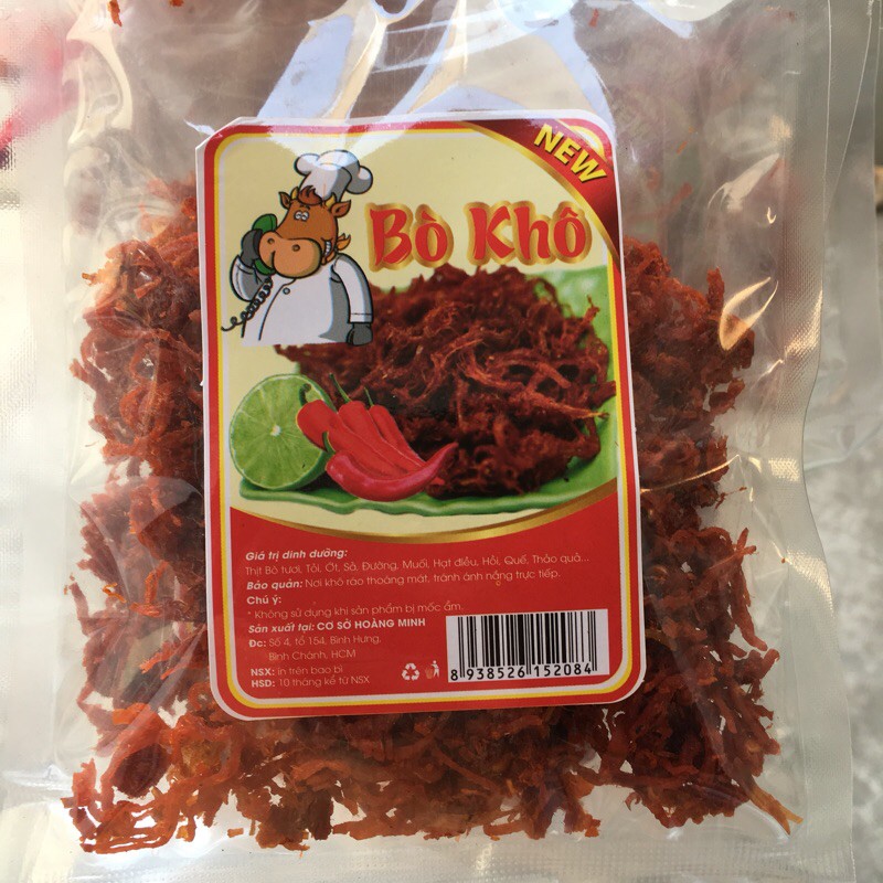 Combo 2 Gói Bò Khô 80g/gói Ngon, Ngọt, Thơm- Chất Lượng Đỉnh Của Chóp Hàng Loại Ngon - Hàng Tiếp Khách